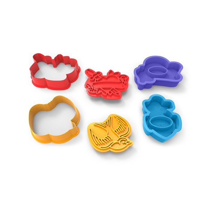 Fred & Friends NINJABREAD MEN Cookie Cutters, Set of 3 N13