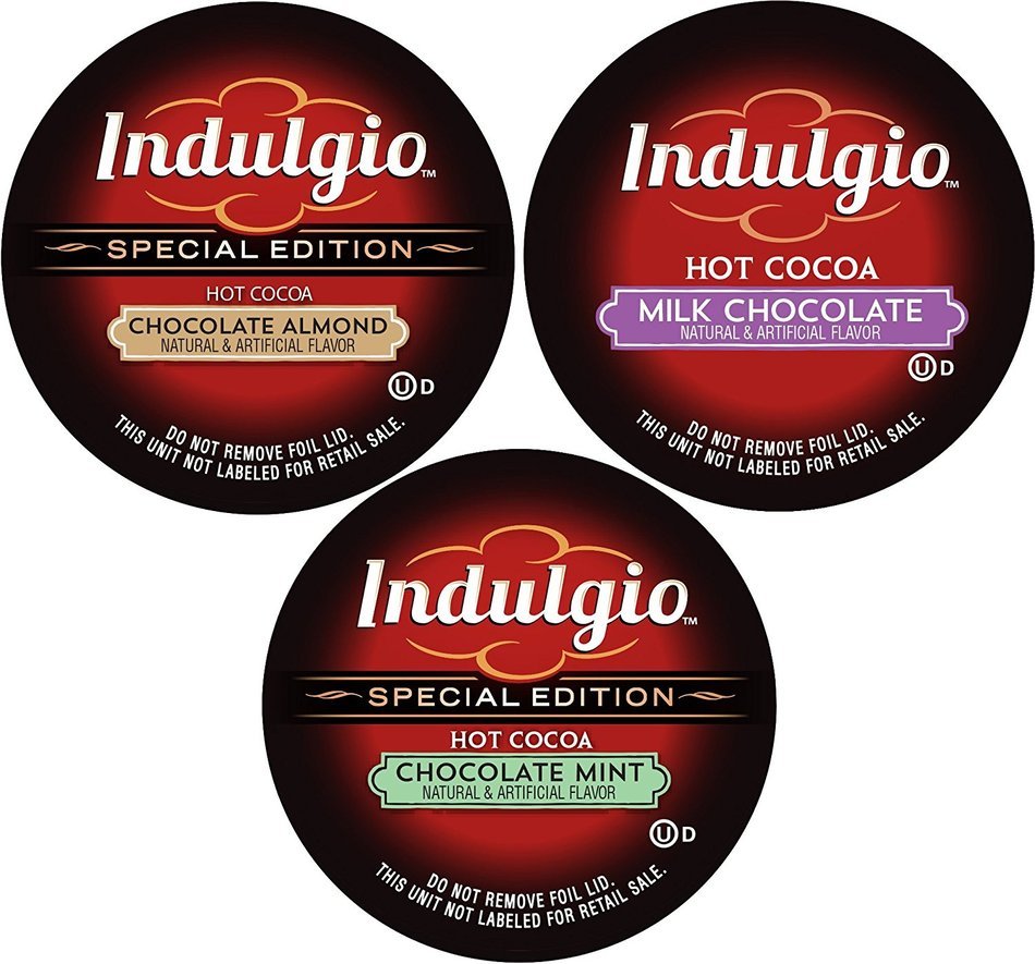 Custom Variety Pack Indulgio Cappuccino Keurig K-Cups Variety Sampler Pack, 24 Count N2