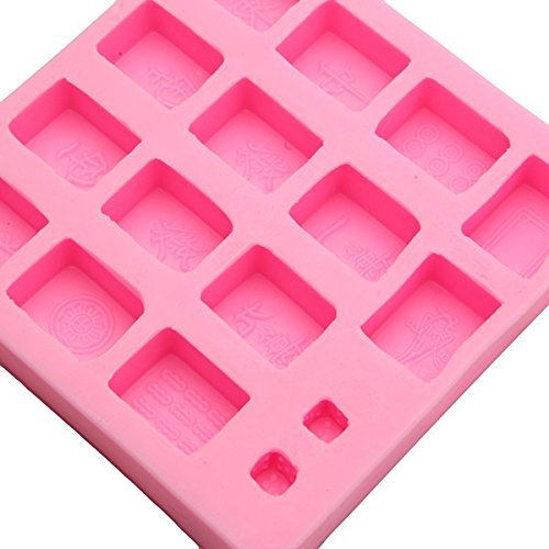 dipshop DIY Baking Mould Sugar Cookies Decorating China Wind Mahjong Chocolate Cake shopping N7