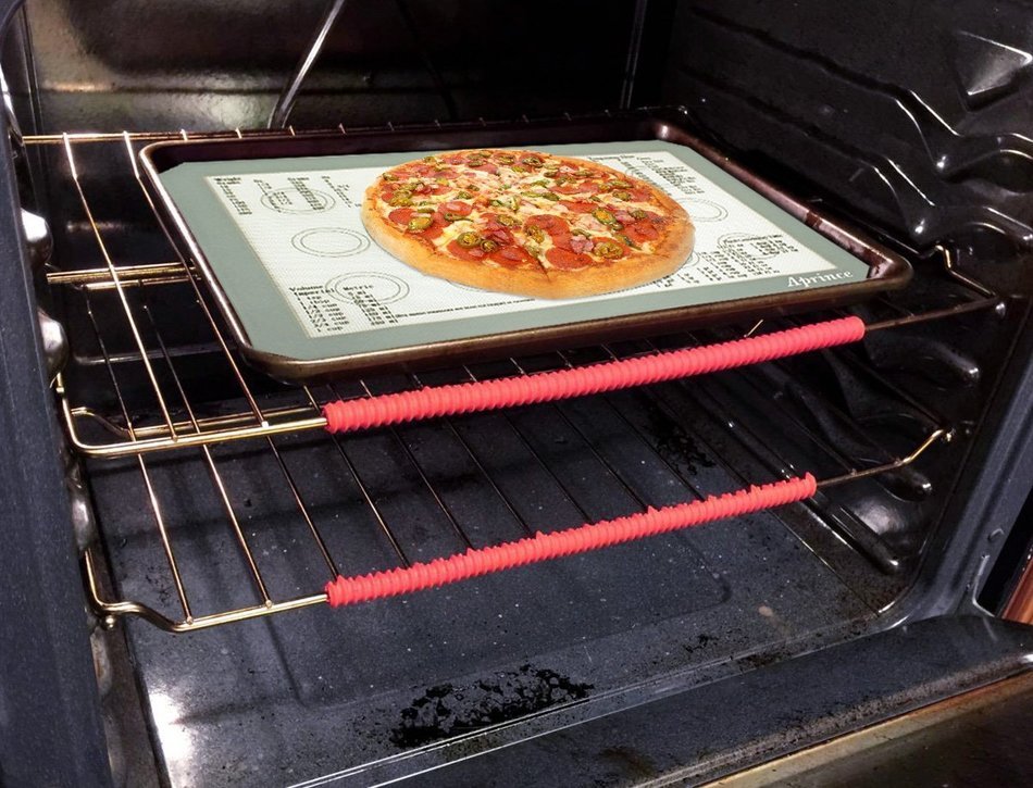 Aprince Silicone Baking Mat Set of 2 (Thick & Large 11 5/8" x 16 1/2") / Non-Stick Cookie Sheet / Non Stick Silicon... N7