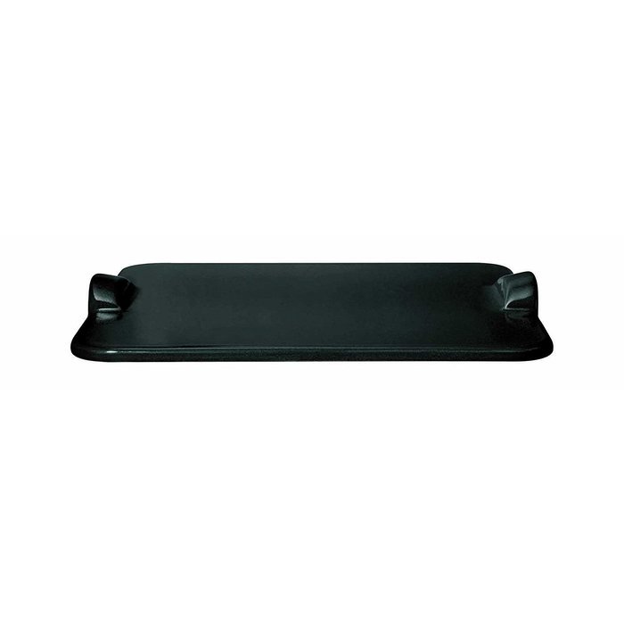 Emile Henry Ceramic Grilling/Baking Stone Charcoal - 18" x 14"