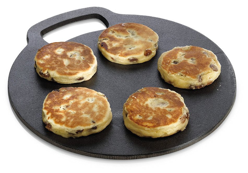 Cast Iron Baking Stone Perfect for Welsh Cakes
