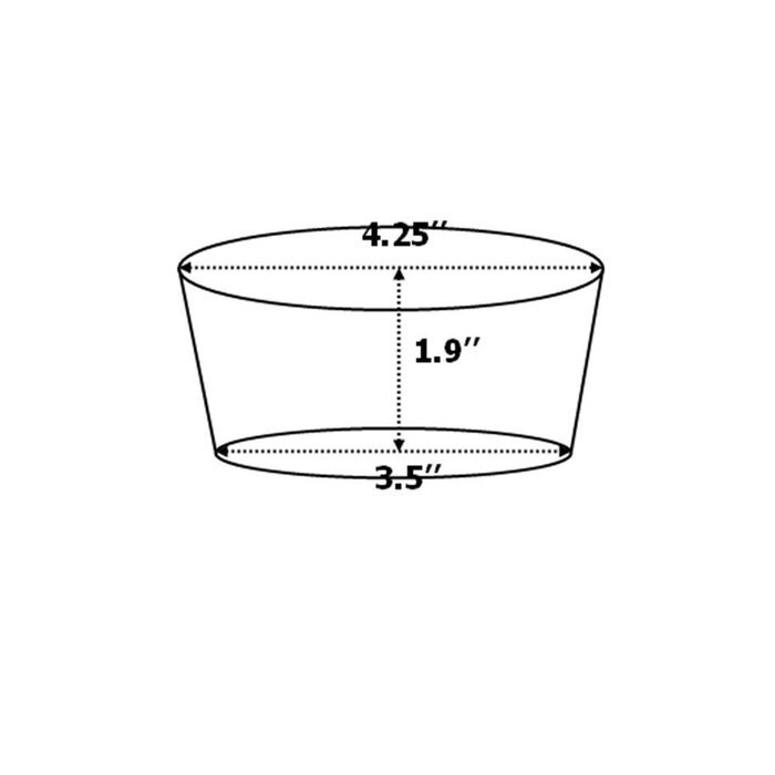 UName Set of 3 Ramekins & Souffl&eacute; Dishes, White, UN292 N7