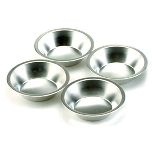 Norpro 3711 Nonstick Tin Pie Pans Quiches Tarts; 4 Piece