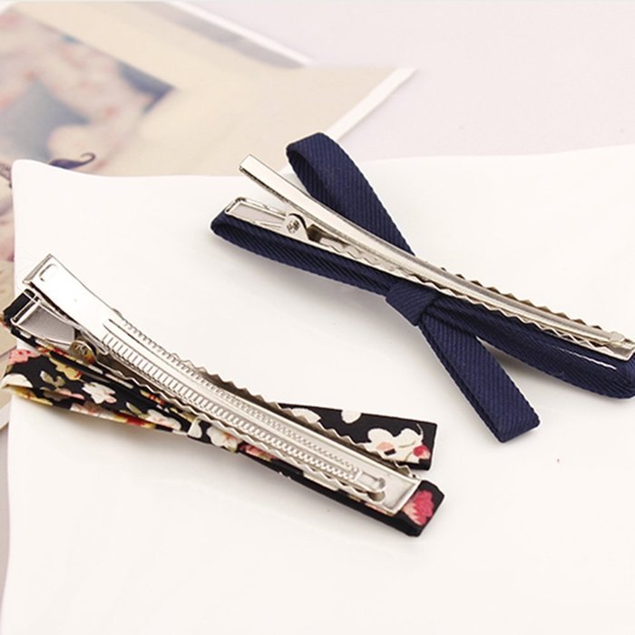 Yaheeda 10pcs Women Hair Clip Clamps Accessories,Cloth Cross Bowknot Design Barrettes Claw Headband N5