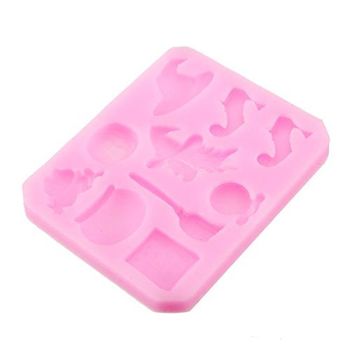 Magic Halloween Fondant Molds Silicone Chocolate Cake Decorating Mold N2