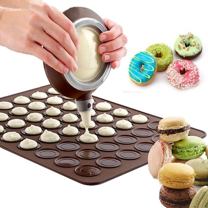 KOOTIPS Spiralizer Spiral Slicer with Ceramics Peeler Silicone Macaron Baking Mold Set with Decoration Pen Set...