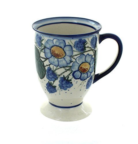 Polish Pottery Belarina Pedestal Mug