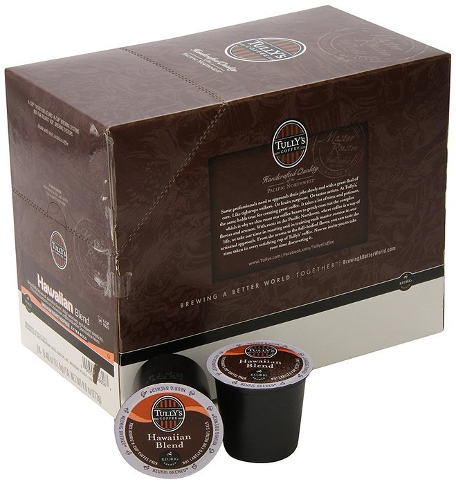 Tully's Coffee Hawaiian Blend 48 K-Cups N2