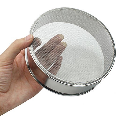 Lariy Stainless Steel Mesh Flour Sifting Sifter Sieve Strainer Cake Baking Kitchen N2