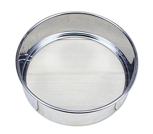 Lariy Stainless Steel Mesh Flour Sifting Sifter Sieve Strainer Cake ...