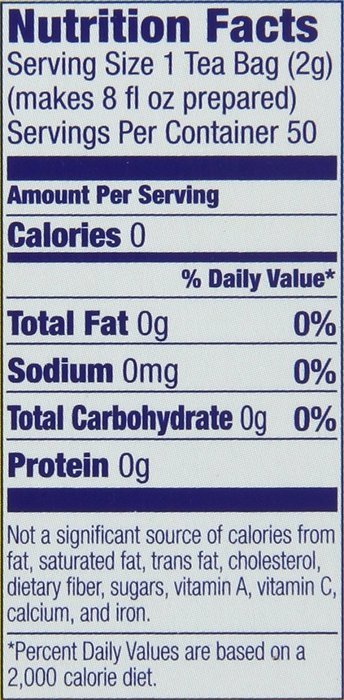 Lipton Black Iced Tea Bags, Cold Brew 50 ct (Pack of 6) N3