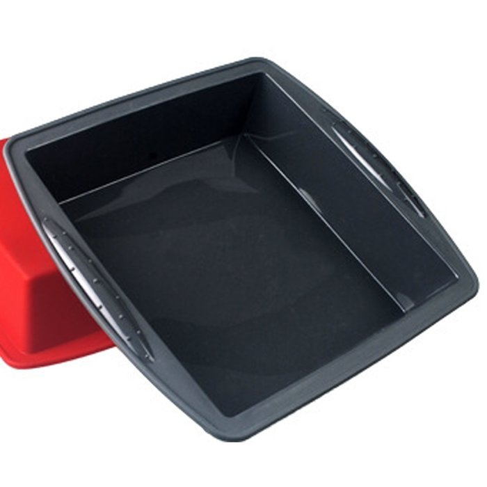 Vabneer platinum silicone Non-stick Reusable Backing Pan - Perfect for cake, Muffin, gelatin, snacks, frozen Treats...