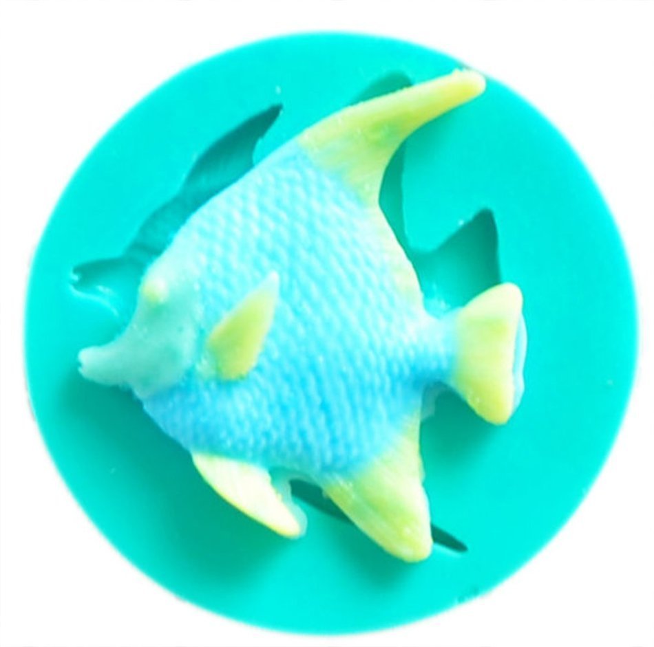 Chariot trading - Food-grade Silicone Mold fish ,Fondant Cake Decorating Tools
