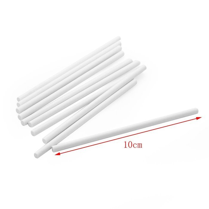 DUFUSTORE Baking Tray Stick Party Cake Cookie Chocolate Lollipop Pop Mold Tools White N2