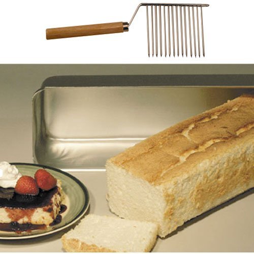 Angel Food Cake Loaf Pan w/Cutter