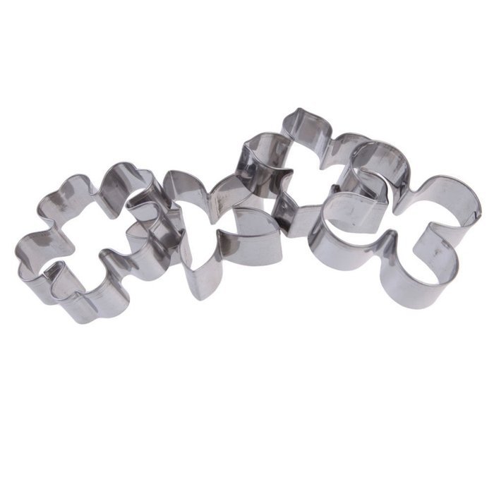 Differ Flower Shape Cake Biscuit Pastry Cookie Cutter Mold Mould Decor New Arrival Set of 4PCS N3