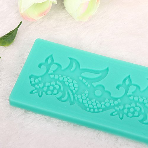 Flower Lace Cake Mold Silicone Fondant Cake Decoration N4