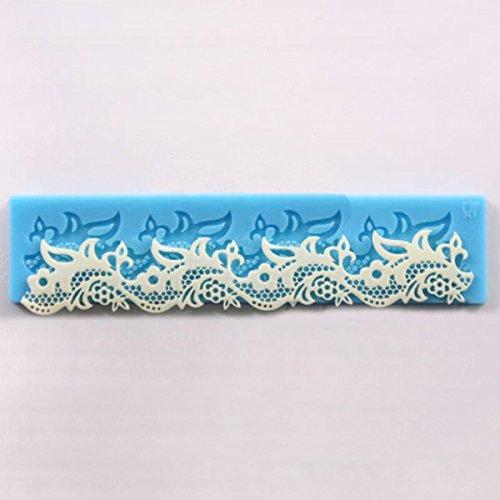 Flower Lace Cake Mold Silicone Fondant Cake Decoration N5