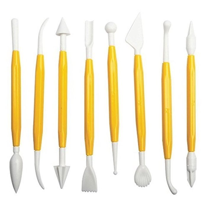 SIO Set of 46pcs Cake Tools Flower Fondant Cake Sugarcraft Cake Decorating Kit Cookie Mold Cake Mould Cutter Baking... N3
