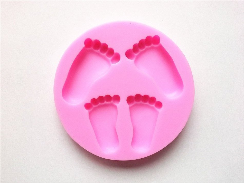 Wocuz W0362 4 Human Faces Candy Making Silicone Mold Cake Decoration Mould Fondant Chocolate Small Pastry Tool N2