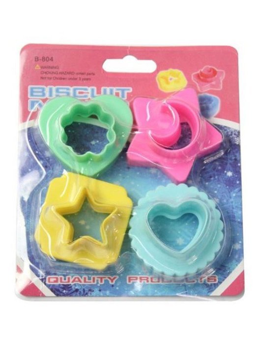 BestHome Eco-Friendly Plastic Mold Various Cookie Cutters Kitchen Tool N11