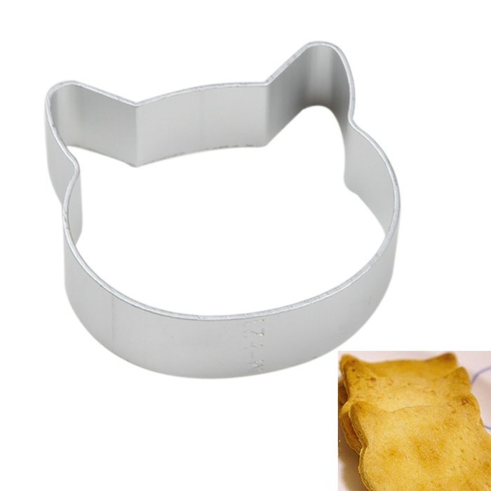 MuLuo Specialized Cake?Biscuit?Bakeware?Mould?Fondant?Cutters?Biscuit?Mold? Cat Face N2