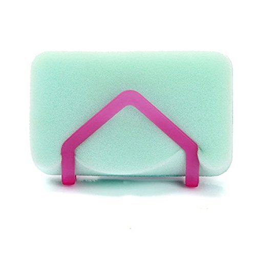ASDOMO Kitchen Tools Gadget Decor Convenient Sponge Holder Suction Cup Sink Holder 4PCS Color shipped at Random N3