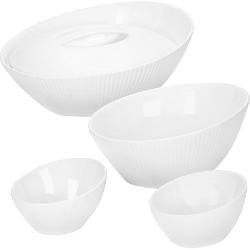Corningware Scandia White 5 Piece Bakeware Set