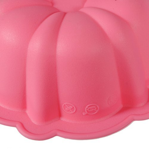 Ruffles Silicone Bakeware Small Silica Gel Cake Mold N4
