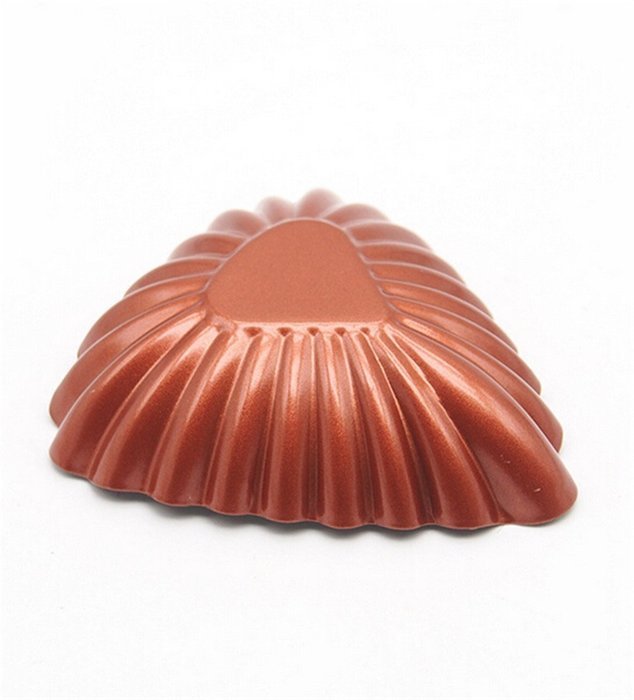 GAMT 5 Pcs Egg Tarts Cake Mold Rhombus N10