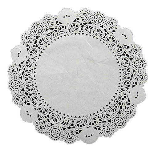 "10 Pcs Cake Doilies Cupcake Cookies Lace Round Paper Pads Placemat" shopping