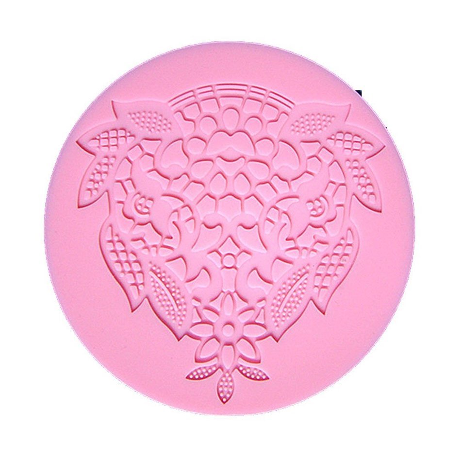 Longzand Molds HY1-168 DIY Cake Decorating Mold with Silicone Lace Mold Mat, Fondant Mold and Silicone Sugar Craft...
