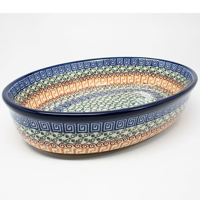 Small 10.75" Oval Baker #050