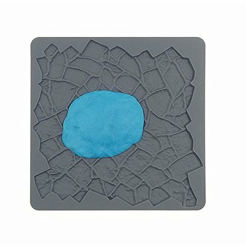 "Wall Embossed Fondant Mold Silicone Cake Mould Decorating Tool" shopping N5