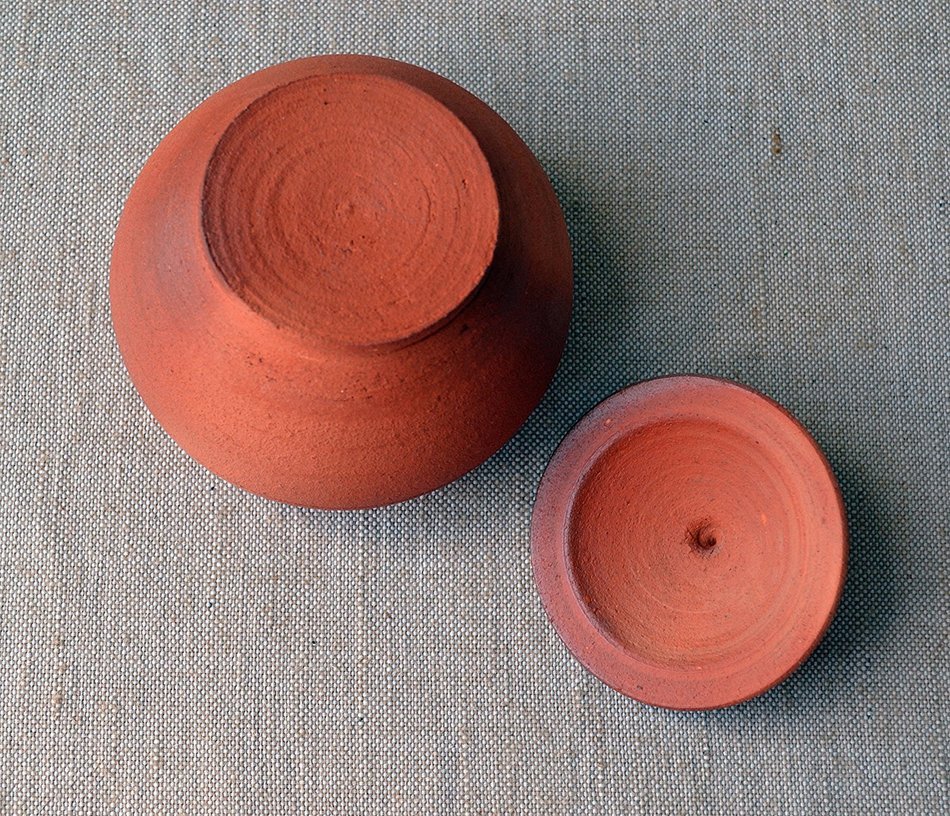 Handmade Cooking Pot Eco - Friendly Ceramic Red Clay Kitchen Artisan Cookware N5