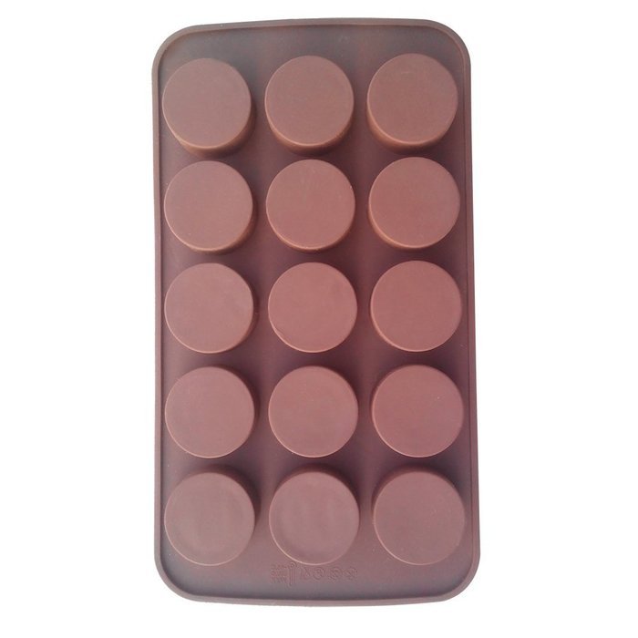 Fanhesheng Round Car Flag Silicone Mold for Chocolate, Jelly and Candy