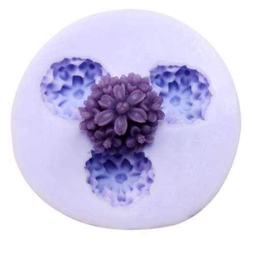 Longzang mini flower F0138 Fondant Mold Silicone Sugar mold Craft Molds DIY gumpaste flowers Cake Decorating