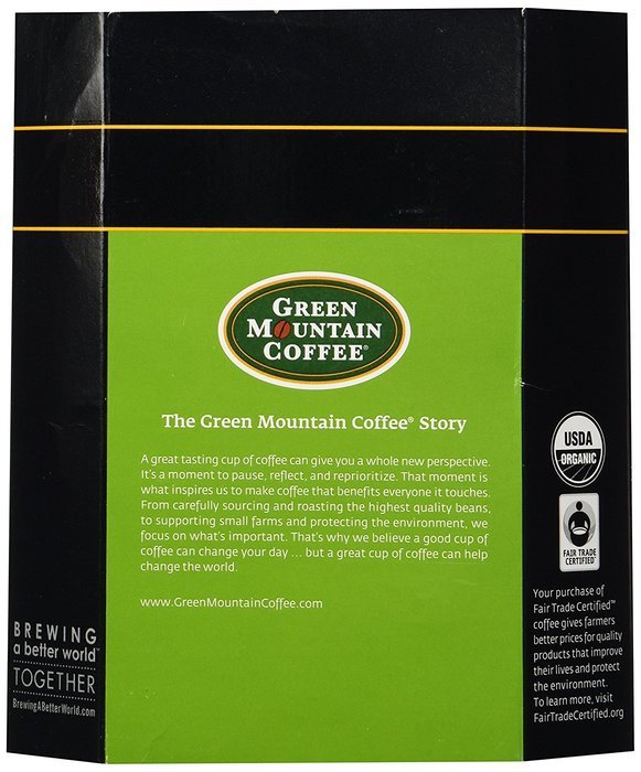 32 Count - Green Mountain Fair Trade Organic Sumatran Reserve Coffee Vue Cup For Keurig Vue Brewers N2