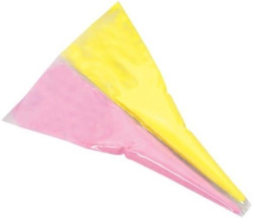 2 ATECO 18" TWO COLOR PASTRY & CAKE DECORATING ICING PIPING BAGS STRIPER BAGS N2