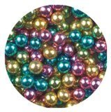 Dragees Multi Mixed Color Sugar Cake Cupcake Cookie Sprinkles 4 mm 2 oz