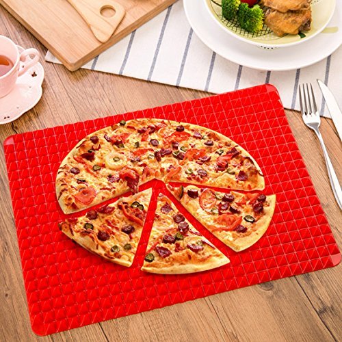 "Non-Stick Microwave Silicone Baking Mat Pyramid Cooking Pan Oven Baking Tray" shopping N5