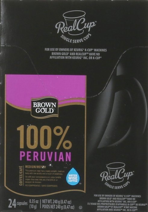 Brown Gold, Coffee Variety Pack, 36 Single Serve RealCups N25