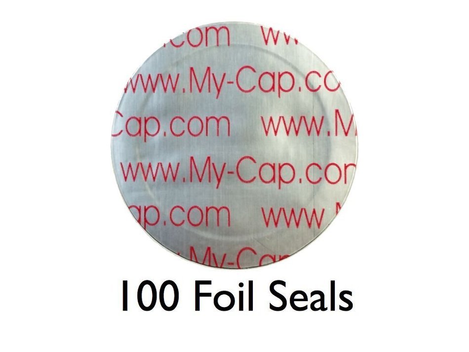 100 Foil Seals to Reuse Your Keurig Rivo Packs and Lavazza Capsule Pods, Lavazza Blue, A Modo Mio