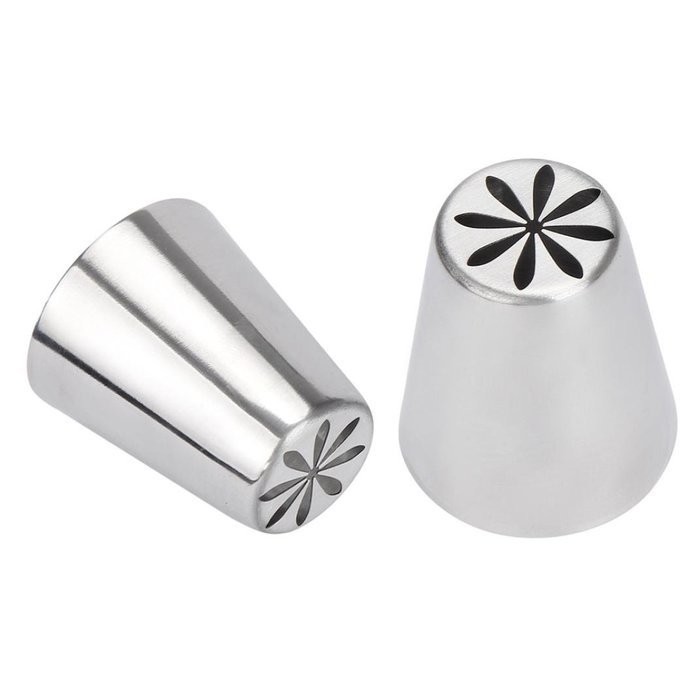 Matoen(TM) 1pc stainless steel Cake Icing Piping Decorating Nozzles Tips Baking Tool (D) N17