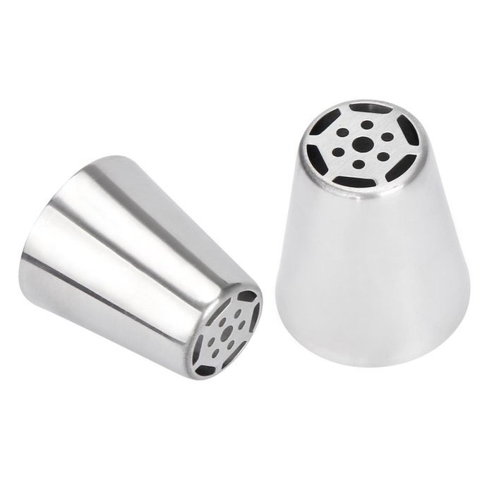 Matoen(TM) 1pc stainless steel Cake Icing Piping Decorating Nozzles Tips Baking Tool (D) N21
