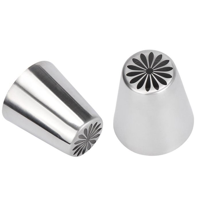 Matoen(TM) 1pc stainless steel Cake Icing Piping Decorating Nozzles Tips Baking Tool (D) N25