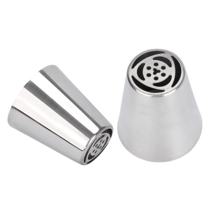 Matoen(TM) 1pc stainless steel Cake Icing Piping Decorating Nozzles Tips Baking Tool (D) N49