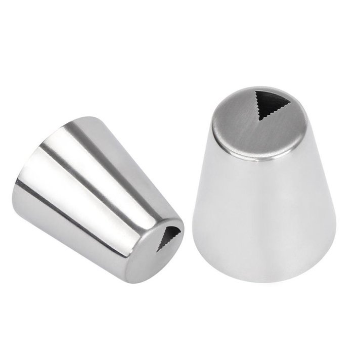Matoen(TM) 1pc stainless steel Cake Icing Piping Decorating Nozzles Tips Baking Tool (D) N62