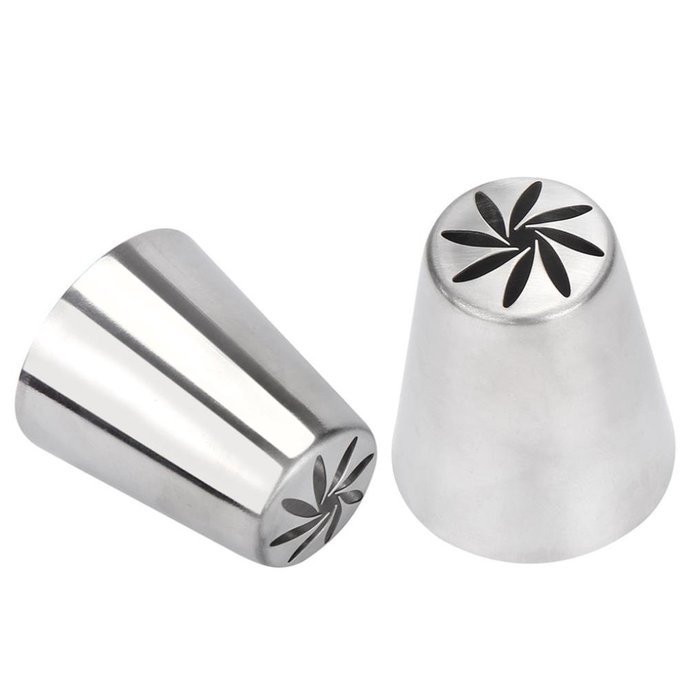 Matoen(TM) 1pc stainless steel Cake Icing Piping Decorating Nozzles Tips Baking Tool (D) N66